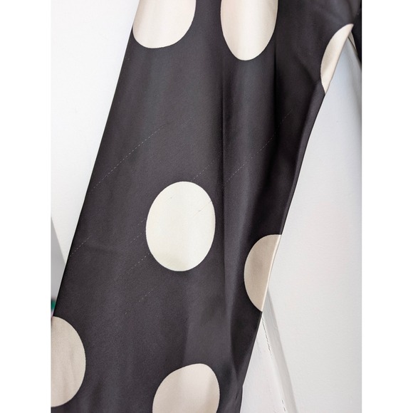 Free People Tigre Mini Dress XS Black White Polka Dot Long Sleeve - Picture 8 of 10